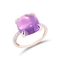 Anello Sangiorgi Preziosi Donna Candy in Oro Ametista FA5267R02A001.FIORE ROBERTA